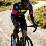 Men's Frontier Pro Cycling Jersey SC301 - Glitch Black MBO