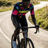 Men's Frontier Pro Cycling Jersey SC301 - Glitch Black MBO