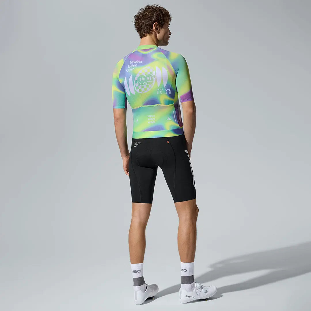 Men's Frontier Pro Cycling Jersey SC301 Neon Axis - Iride scent Moss MBO
