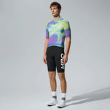 Men's Frontier Pro Cycling Jersey SC301 -Neon Axis