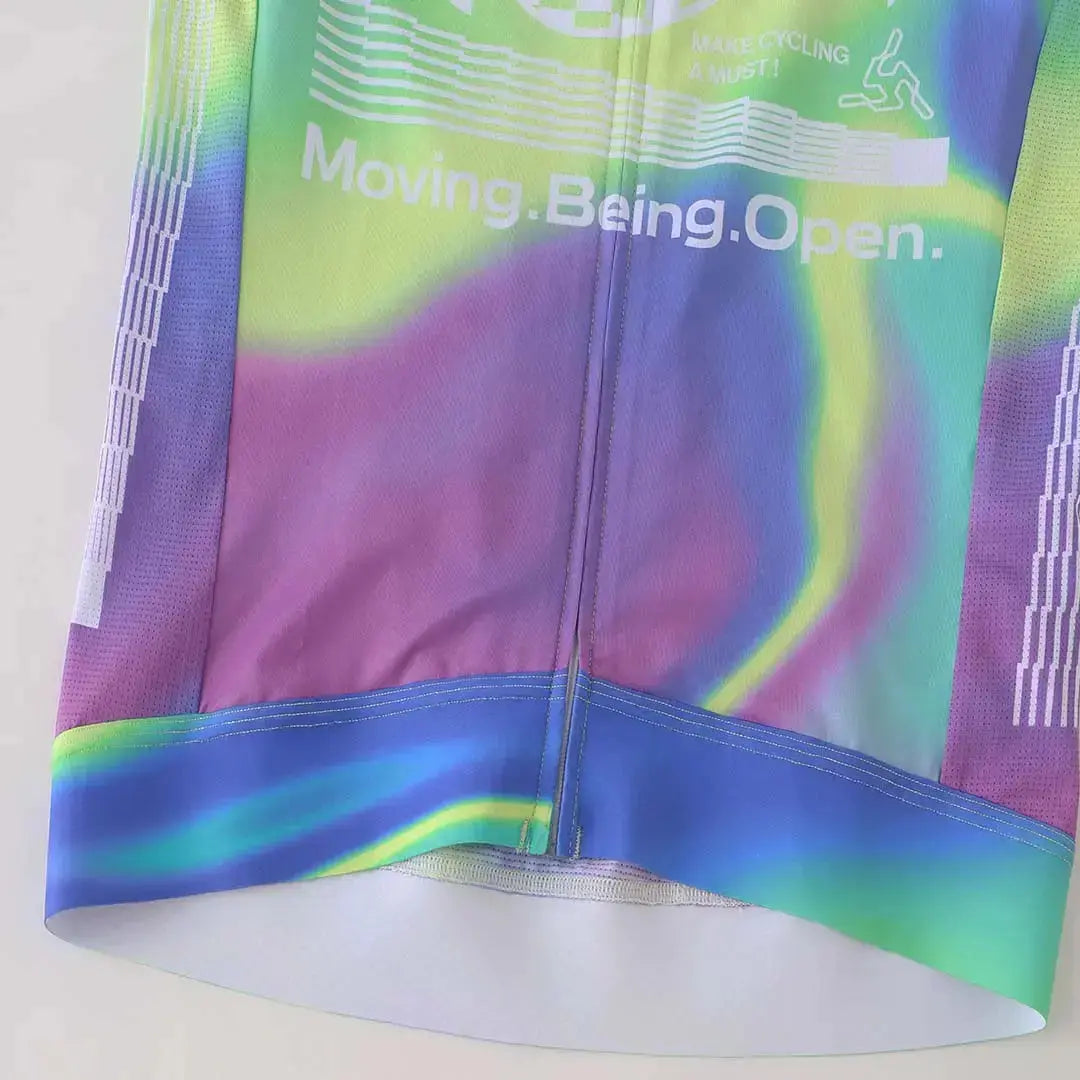 Men's Frontier Pro Cycling Jersey SC301 -Neon Axis MBO