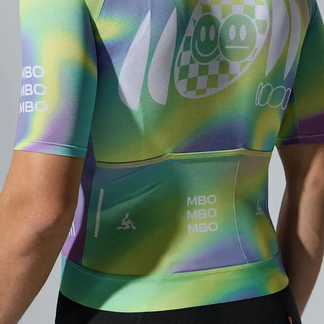 Men's Frontier Pro Cycling Jersey SC301 -Neon Axis MBO
