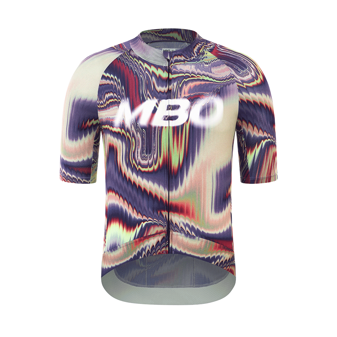 Men's Frontier Pro Cycling Jersey SC301 - Vintage Purple MBO