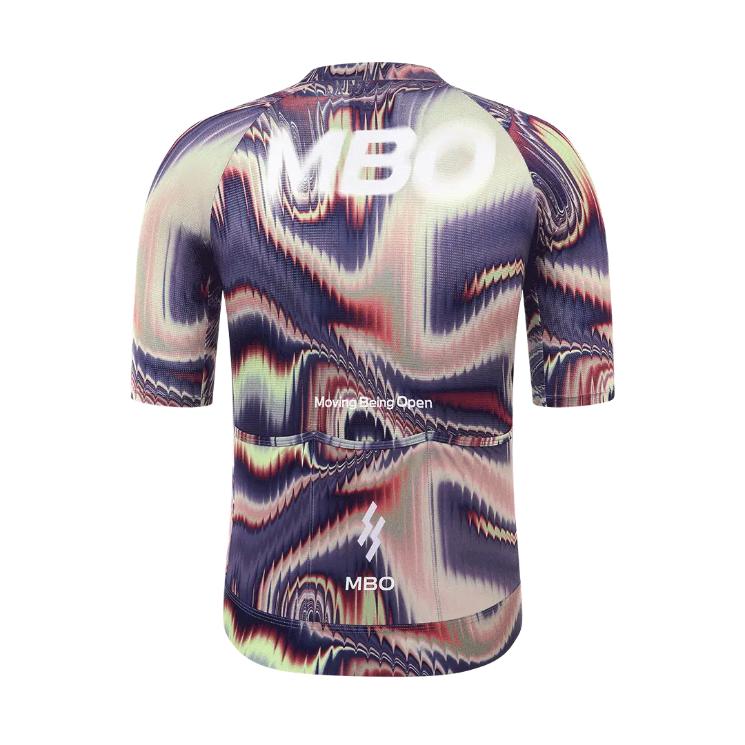 Men's Frontier Pro Cycling Jersey SC301 - Vintage Purple MBO