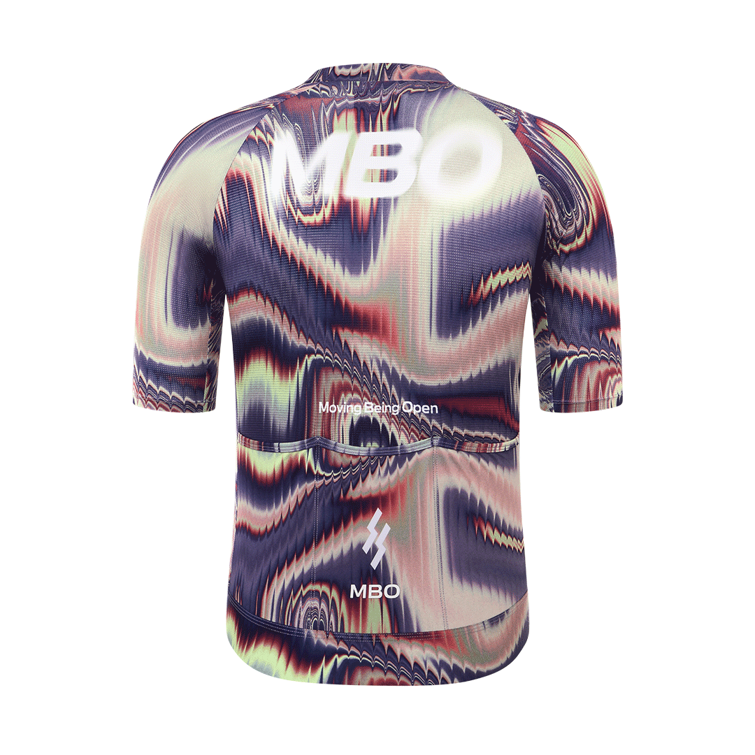 Men's Frontier Pro Cycling Jersey SC301 - Vintage Purple MBO