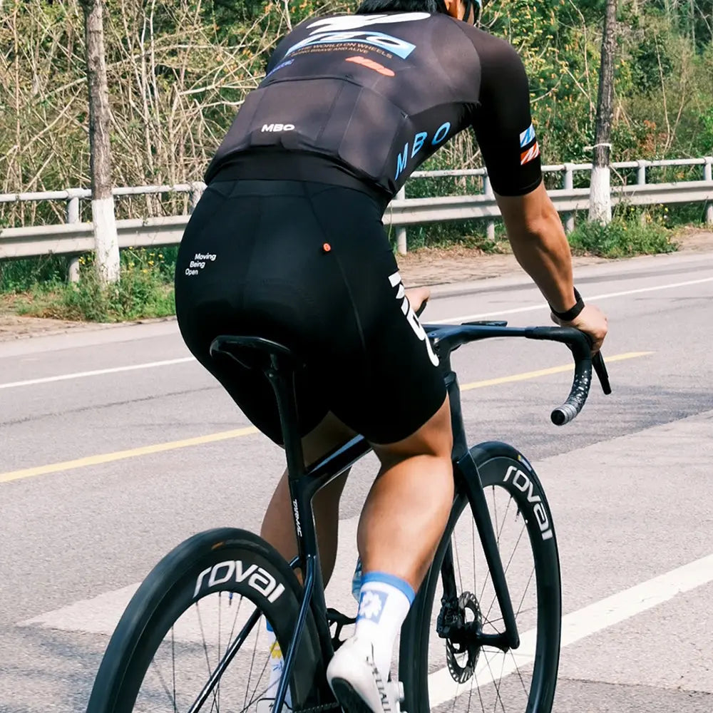 Men's Frontier Pro Zero-feel 2.0 Bib Shorts T306 - Black MBO