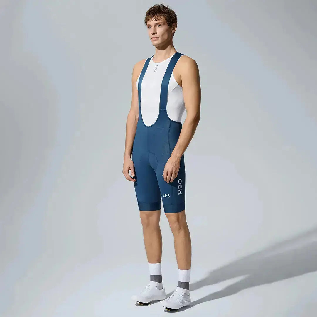 Men's I.P.S Enduro Tech Bib Shorts T501 - Twilight Blue