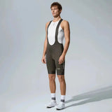 Men's I.P.S Enduro Tech Bib Shorts T501 - Pine Cone Brown MBO