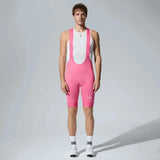 Men's I.P.S Enduro Tech Bib Shorts T501 - Pink Ripple