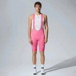 Men's I.P.S Enduro Tech Bib Shorts T501 - Pink Ripple MBO