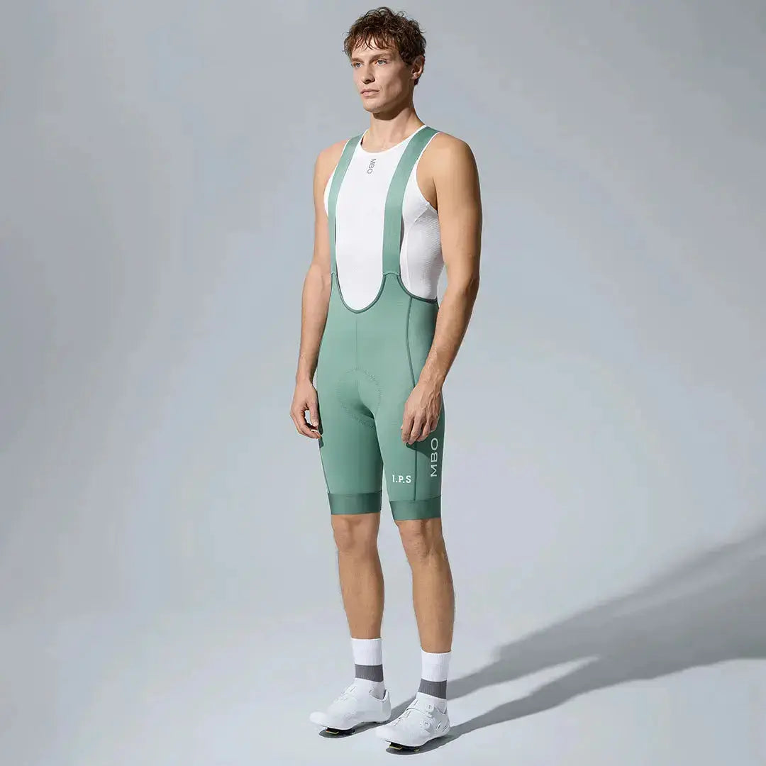 Men's I.P.S Enduro Tech Bib Shorts T501 - Dusty Spurce