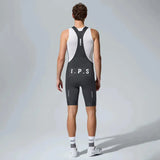 Men's I.P.S Enduro Tech Bib Shorts T501 - Charcoal Gray