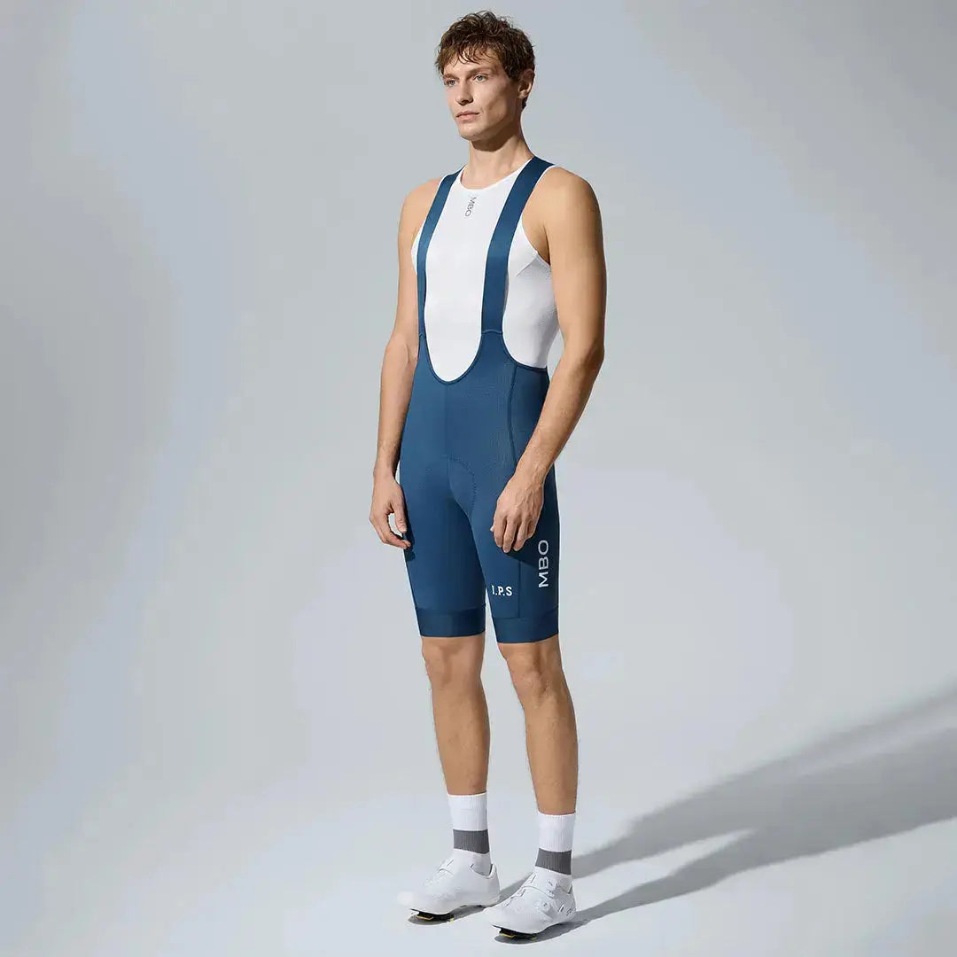 Men's I.P.S Enduro Tech Bib Shorts T501 - Twilight Blue