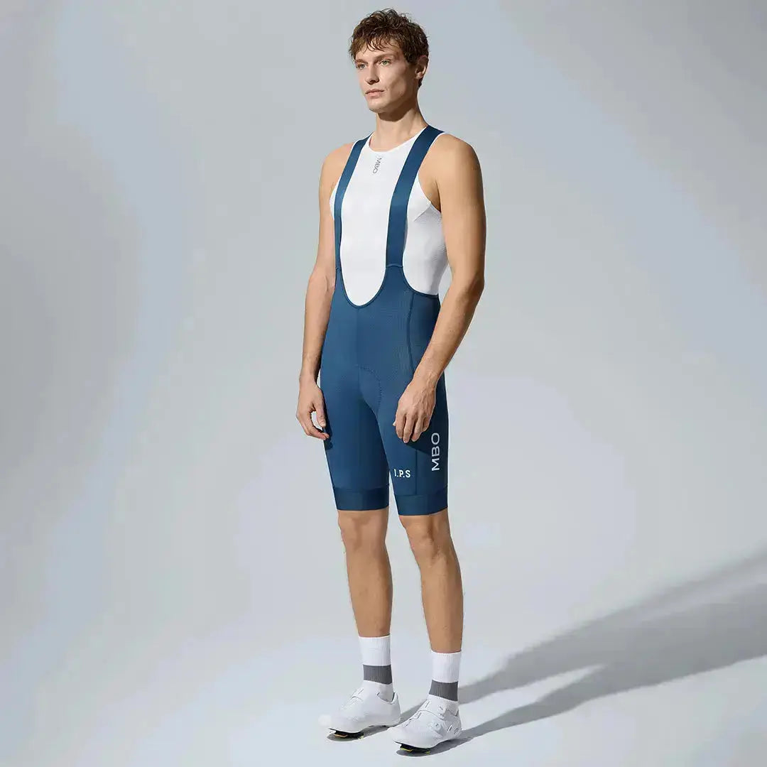 Men's I.P.S Enduro Tech Bib Shorts T501 - Twilight Blue MBO