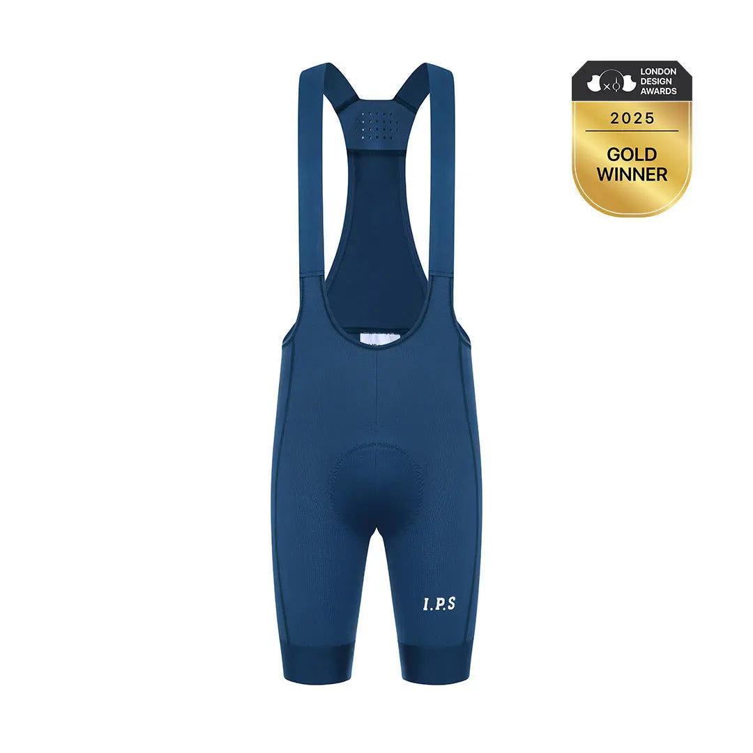 Men's I.P.S Enduro Tech Bib Shorts T501 - Twilight Blue MBO