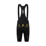 Men's I.P.S. Enduro Elite Bib Shorts T501S - Black Gold Pro