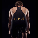 Men's I.P.S. Enduro Elite Bib Shorts T501S - Black Gold Pro