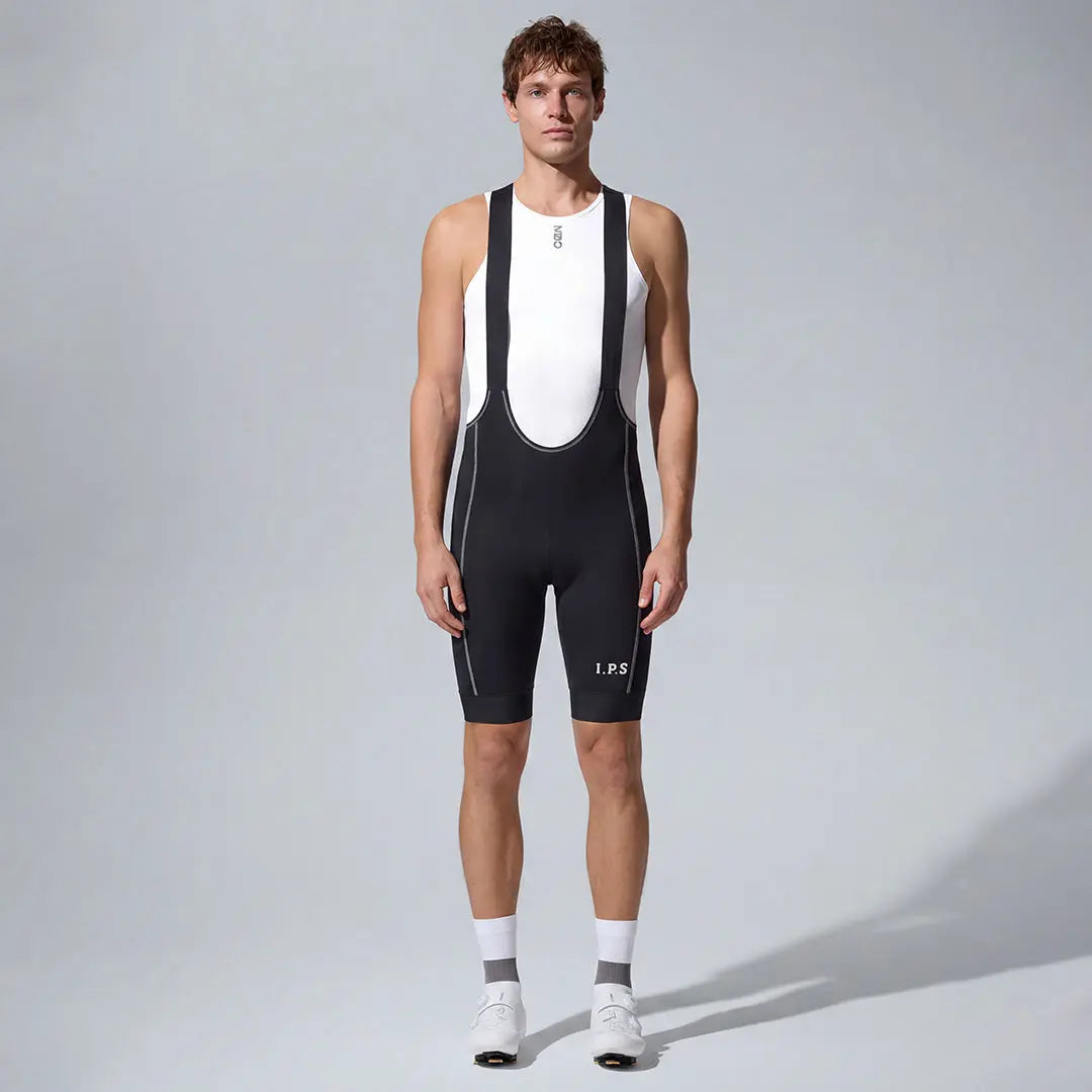 Men's I.P.S. Enduro Limited Edition Bib Shorts T501S- Black - L