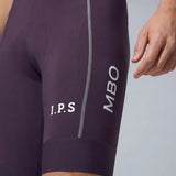 Men's I.P.S. Enduro Limited Edition Bib Shorts T501S- Black Plum- L