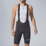 Men's I.P.S. Enduro Limited Edition Bib Shorts T501S - Charcoal  Gray-L