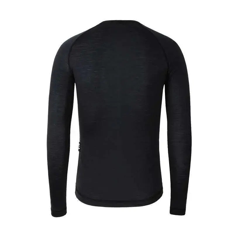 Men's Merino Wool Long Sleeve Base Layer B340 MBO
