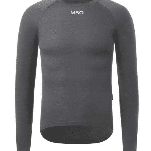 Men's Merino Wool Long Sleeve Base Layer B340 MBO