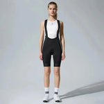 Women's All Purpose Bib Shorts T110 - Black MBO
