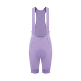 Women's All Purpose Bib Shorts T110 - Wisteria Purple