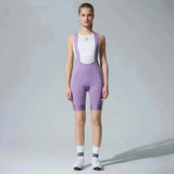 Women's All Purpose Bib Shorts T110 - Wisteria Purple