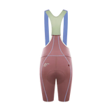 Women's Frontier Pro Zero-feel 2.0 Bib Shorts T316 - Dusky Camellia