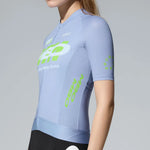 Women's Frontier Pro Cycling Jersey SC311 Aero Signal - Letter Purple MBO