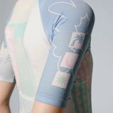 Women's Frontier Pro Cycling Jersey SC311 Spring Pulse - Gale Blue MBO