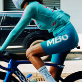 Women's Frontier Zero-feel 2.0 Pro Bib Shorts T316- Blueatoll