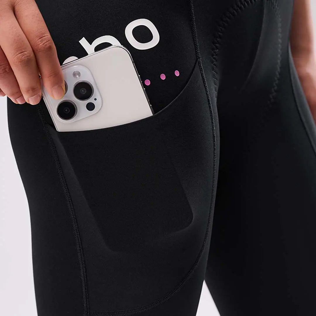 Women's High waisted Bib Shorts ATT332 MBO