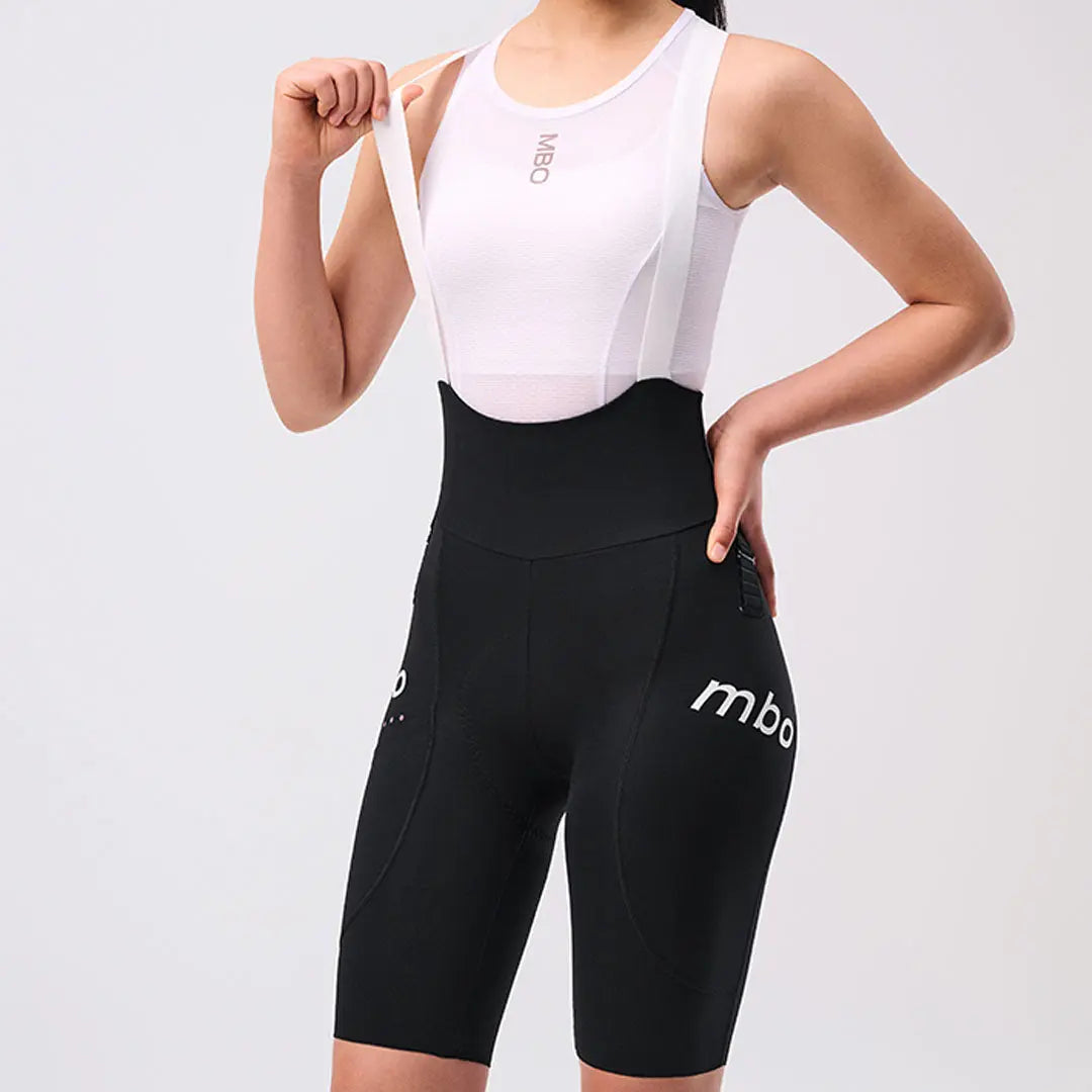 Women's High waisted Bib Shorts ATT332 MBO