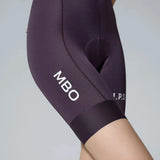 Women's I.P.S Enduro Tech Bib Shorts T511 - Black Plum