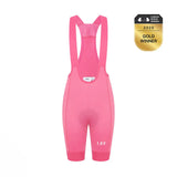 Women's I.P.S Enduro Tech Bib Shorts T511 - Barbie Pink MBO