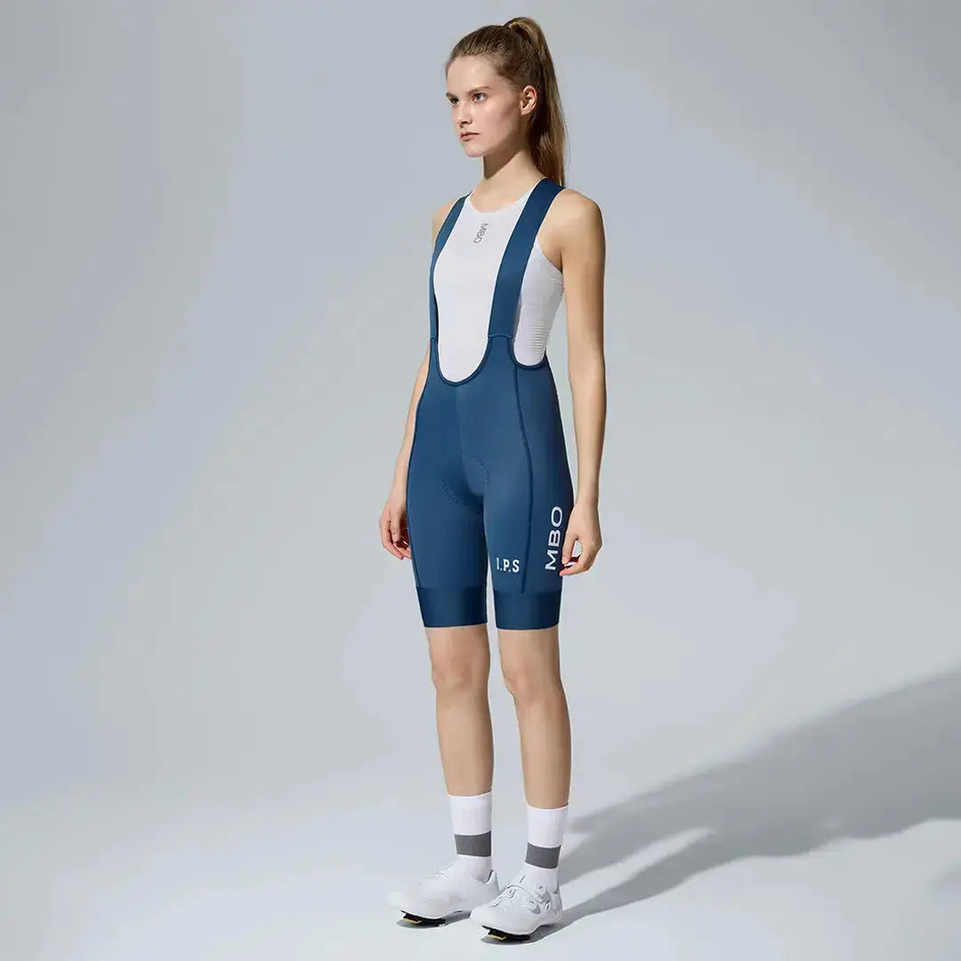 Women's I.P.S Enduro Tech Bib Shorts T511 - Twilight Blue