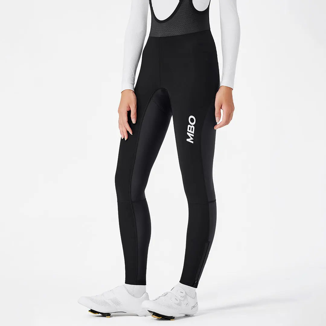 Women's Windproof thermal bib tights T390 II MBO