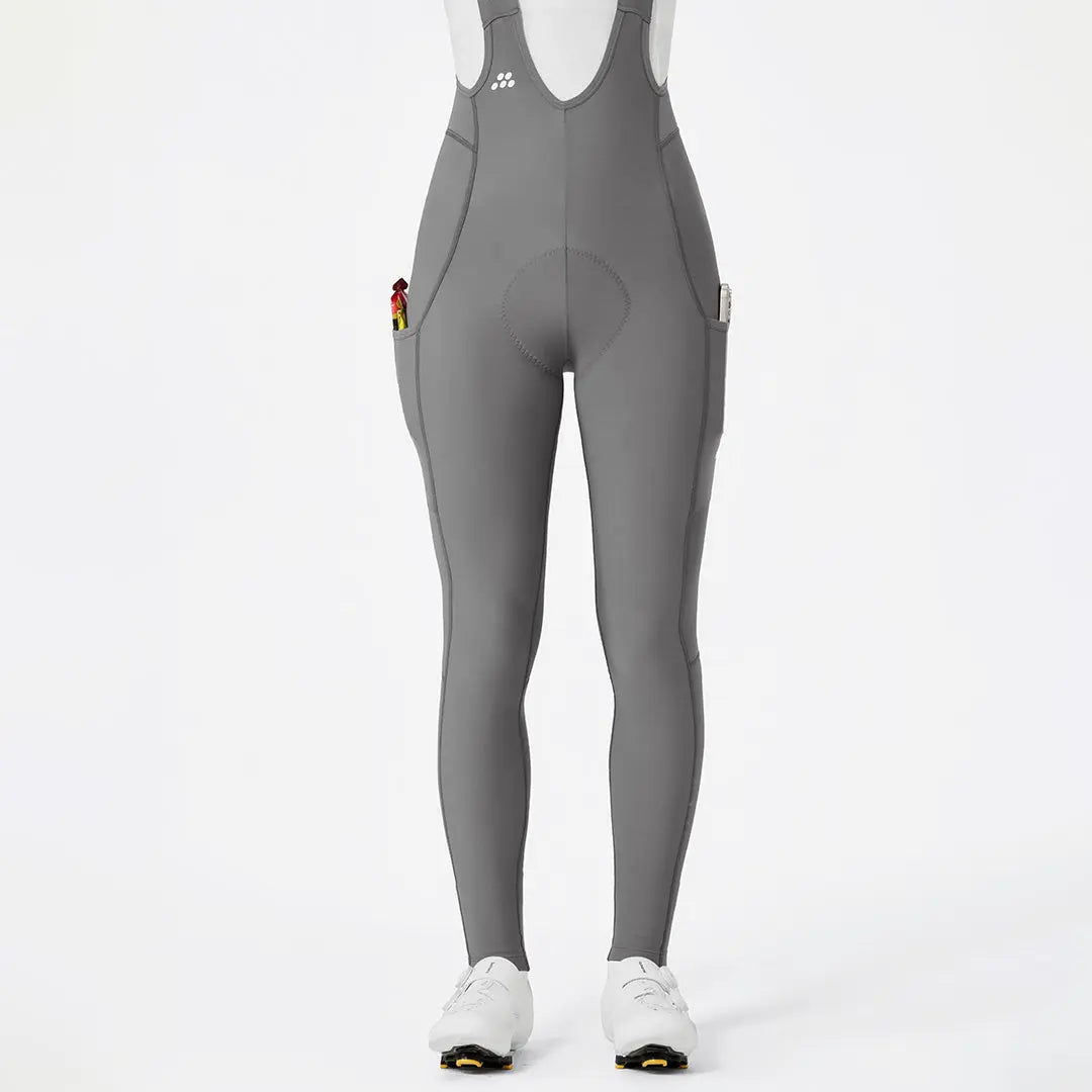 Women's thermal cargo bib tights T170C II MBO