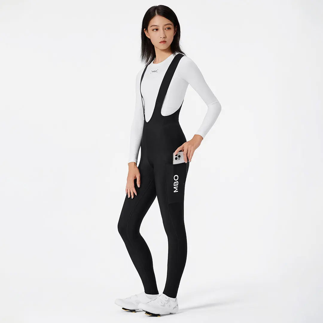 Women's thermal cargo bib tights T170C II MBO