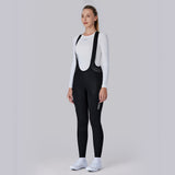 Women's Windproof thermal bib tights-T190