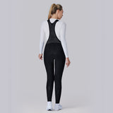 Women's Windproof thermal bib tights-T190