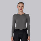 Women's Merino Wool Long Sleeve crew neck Base Layer B350