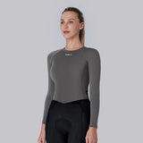 Women's Merino Wool Long Sleeve crew neck Base Layer B350