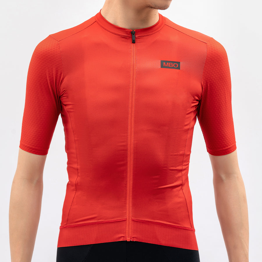 Hollow Valley Men's Prime Adv Jersey-Chrome Red
