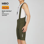 Great Wall Men's Prime Adv Bib Shorts-Dark Olive MBO