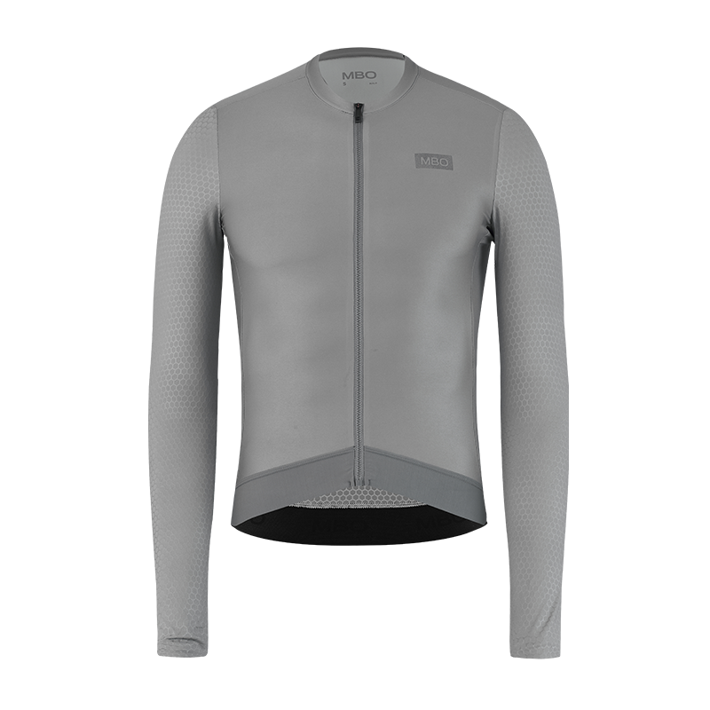 Hollow Valley Men's Prime Adv LS Jersey-Smoked Grey