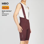 Great Wall Men's Prime Adv Bib Shorts-Maroon MBO