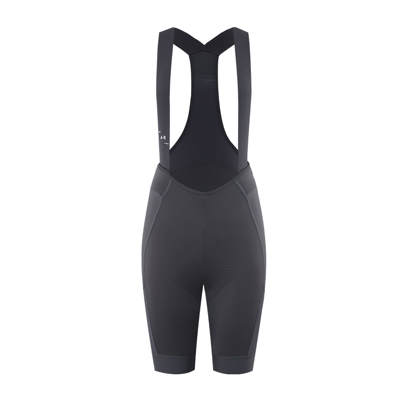 Atena Women's All Road Cargo Bib Shorts -Charcoal gray
